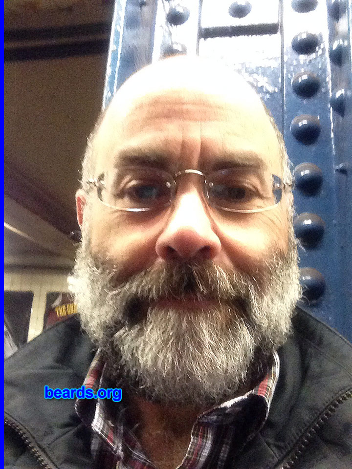 Rick
Bearded since: 1973. I am a dedicated, permanent beard grower.

Comments:
Why did I grow my beard? Because I could and I was too lazy to shave.

How do I feel about my beard? I love it, especially now as a two-tone beard.
Keywords: full_beard