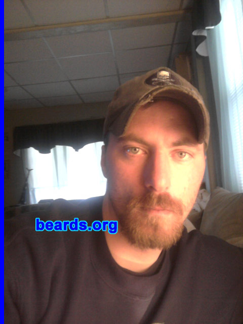 SeÃ¡n
Bearded since: 2008. I am an occasional or seasonal beard grower.

Comments:
Started growing my beard while serving in Afghanistan. After looking in the mirror, I don't quite have that "baby face" even though I'm almost thirty.

How do I feel about my beard? I love my beard.
Keywords: goatee_mustache