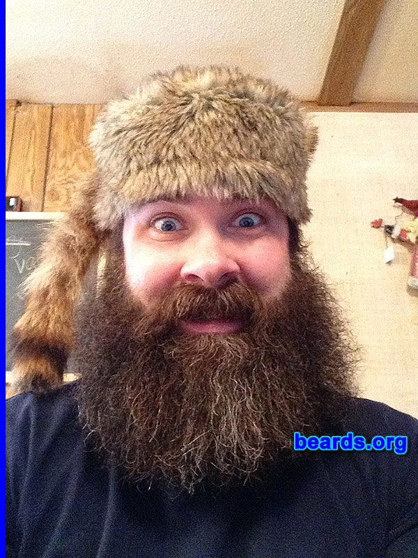 Steve S.
Bearded since: June 2012. I am an occasional or seasonal beard grower.

Comments:
Why did I grow my beard? I grow it during the winter months. This time I wanted to see how long I could get it in a year.

How do I feel about my beard? Good. I know I can grow a great beard.
Keywords: full_beard