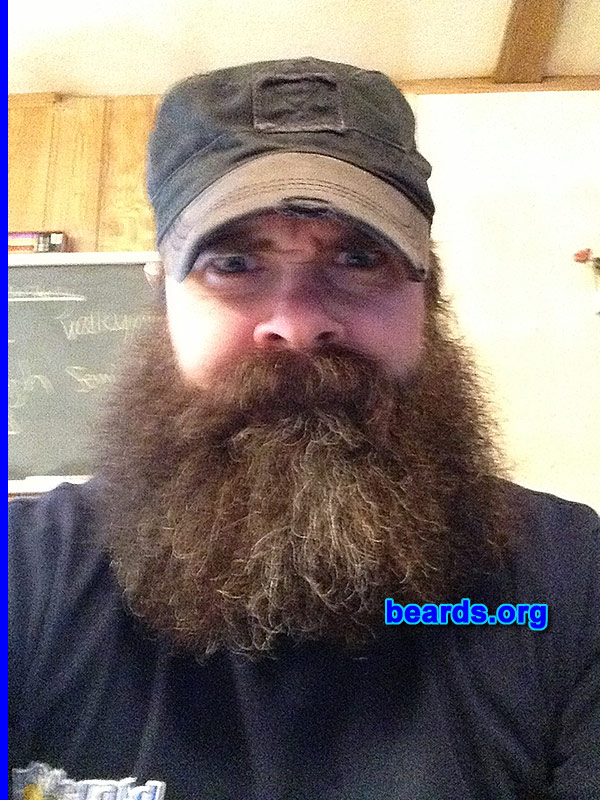 Steve S.
Bearded since: June 2012. I am an occasional or seasonal beard grower.

Comments:
Why did I grow my beard? I grow it during the winter months. This time I wanted to see how long I could get it in a year.

How do I feel about my beard? Good. I know I can grow a great beard.
Keywords: full_beard
