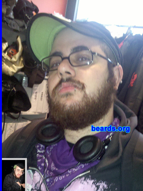 Topher G.
Bearded since: 2004.  I am a dedicated, permanent beard grower.

Comments:
I grew my beard because I love the way my beard looks and feels on my face.

How do I feel about my beard? Pretty incredible. It's the beard I've always wanted!
Keywords: full_beard