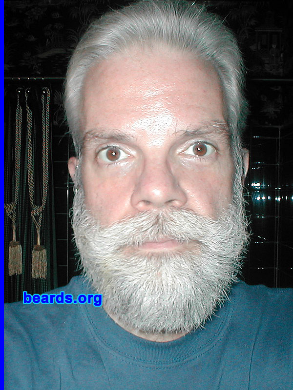 Tim F.
Bearded since: 1980, on and off. I am an occasional or seasonal beard grower.

Comments:
I grew my beard because I like the way that my beard feels and like the way it looks on me.

How do I feel about my beard? I love my beard.  Makes me feel manly and sexy.
Keywords: full_beard