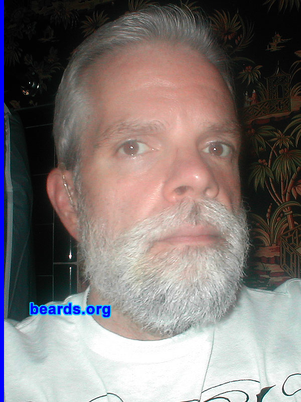 Tim F.
Bearded since: 1980, on and off. I am an occasional or seasonal beard grower.

Comments:
I grew my beard because I like the way that my beard feels and like the way it looks on me.

How do I feel about my beard? I love my beard.  Makes me feel manly and sexy.
Keywords: full_beard