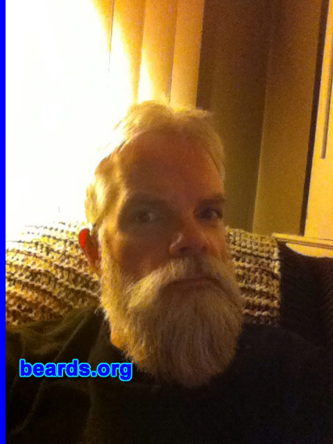 Tim F.
Bearded since: 2009. I am an occasional or seasonal beard grower.

Comments:
Why did I grow my beard? Love the way a beard feel. I feel it gives me some hidden security.

How do I feel about my beard? Love it.  Like to pet it throughout the day. It's like having a pet you can bring to work.
Keywords: full_beard