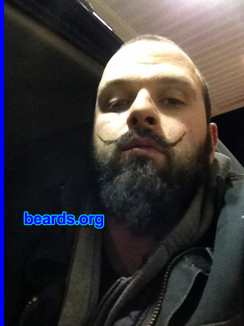 Aaron H.
Bearded since: 2004. I am an occasional or seasonal beard grower.

Comments:
Why did I grow my beard? To stay warm at work.

How do I feel about my beard? Beautiful.
Keywords: full_beard