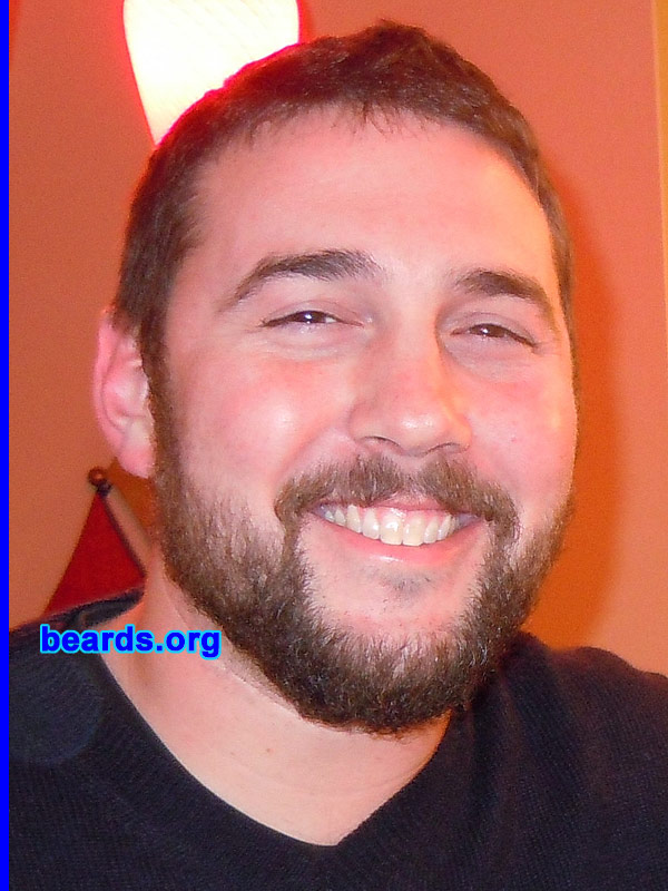 Brett
Bearded since: 2010.  I am an experimental beard grower.

Comments:
I grew my beard just to see what it was like.

How do I feel about my beard?  Love it and hate it.
Keywords: full_beard