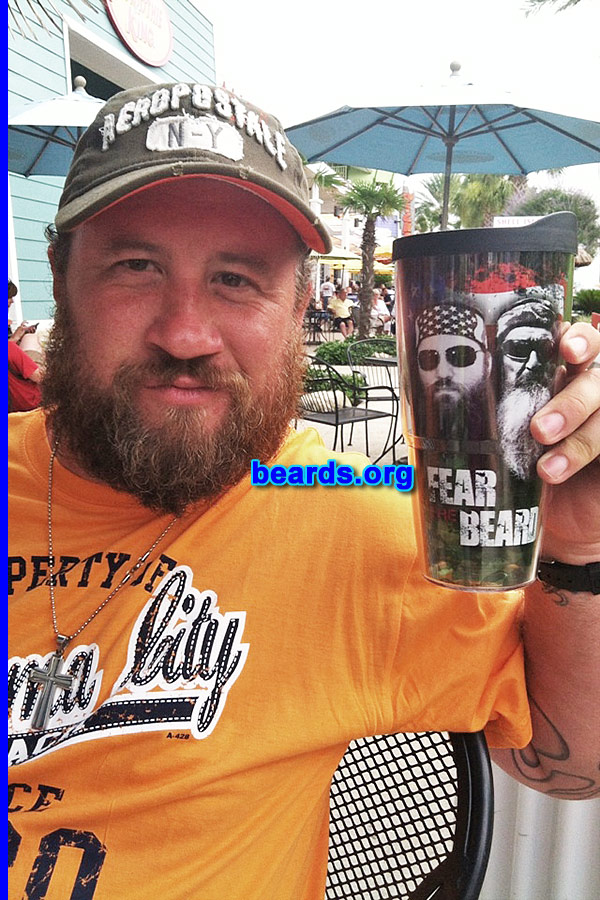 Carl M.
Bearded since: 2012. I am a dedicated, permanent beard grower.

Comments:
Why did I grow my beard? It's the millennium of the beard and beards will prevail.

How do I feel about my beard? Love it. Feels like I have been reborn.
Keywords: full_beard