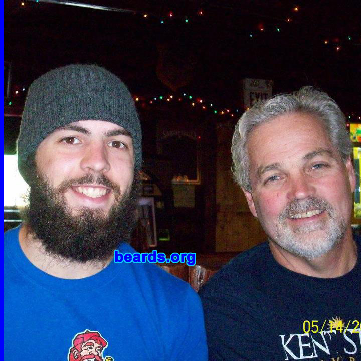 Daniel C.
Bearded since: 2011. I am a dedicated, permanent beard grower.

Comments:
I grew my beard because I hate shaving and I think I look better with it. It also cultivates a manly image.

How do I feel about my beard? I love it. I wish that it were a bit thicker on the cheeks and I want it to grow in under my chin more and fill in the gaps next to the soul patch part.
Keywords: full_beard