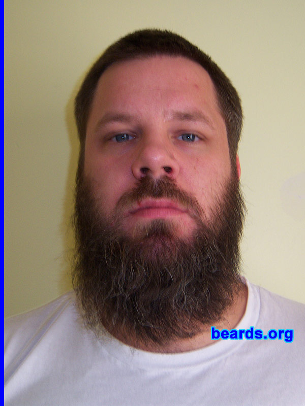 Jeff
Bearded since: February 2007.  I am a dedicated, permanent beard grower.

Comments:
I grew my beard because beards are hot and the ladies like 'em!

How do I feel about my beard?  My beard is "brutal".  I love my beard.  My beard is my best friend.

Keywords: full_beard