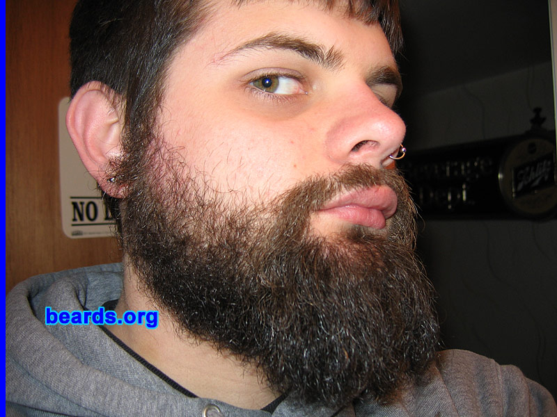 James W.
Bearded since: 2004.  I am a dedicated, permanent beard grower.

Comments:
Why did I grow my beard? The first reason was that I was sixteen and wanted to buy beer.

How do I feel about my beard? Feel naked without a beard.
Keywords: full_beard