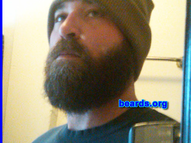 Jason H.
Bearded since: 1993. I am a dedicated, permanent beard grower.

Comments:
Why did I grow my beard? Why not? Man up!

How do I feel about my beard? I think it's fairly strong. I've never grown it long at all until recently. Going for the yeard-plus. I'm at five months in these photos That's the longest I've made it so far. [i]All about beards[/i] is an inspiration for me to go all out!!!
Keywords: full_beard