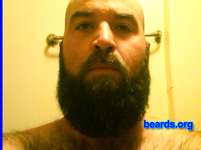 Jason H.
Bearded since: 1993. I am a dedicated, permanent beard grower.

Comments:
Why did I grow my beard? All real men should.

How do I feel about my beard? It's getting there...slowly.
Keywords: full_beard