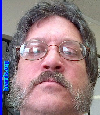 Jim K.
I am an occasional or seasonal beard grower.

Comments:
Why did I grow my beard? Cold winters.

How do I feel about my beard? I like it.
Keywords: mutton_chops