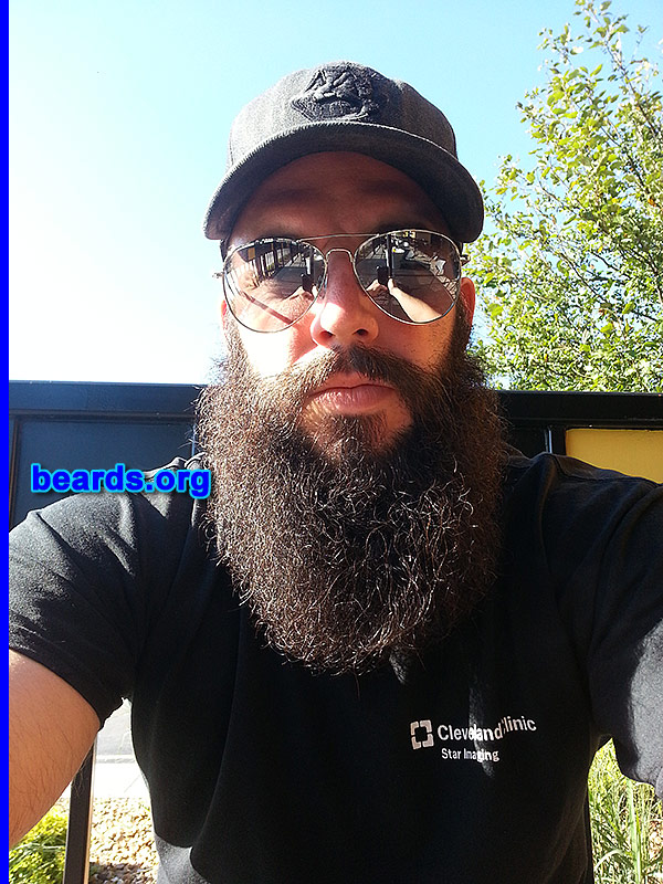 Kristopher
Bearded since: 2012. I am an occasional or seasonal beard grower.

Comments:
Why did I grow my beard? Because I can.

How do I feel about my beard? Wish it were thicker. 
Keywords: full_beard