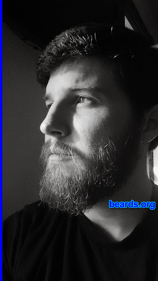 Kevin
Bearded since: 2012. I am an experimental beard grower.

Comments:
Why did I grow my beard? It's a family thing.

How do I feel about my beard? Right now, I love it. Tomorrow I might not.
Keywords: full_beard