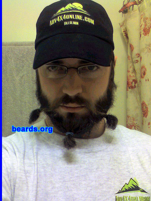 Loren
Bearded since: 1996.  I am a dedicated, permanent beard grower.

Comments:
I grow a beard because I like it and it grows so fast that it is a pain to try to be clean shaven!

How do I feel about my beard? I love my beard and I OFTEN mix it up with different styles.  Since 1999 I have probably only completely shaved clean two or three times.  And then I would grow my beard back in a week!
Keywords: full_beard