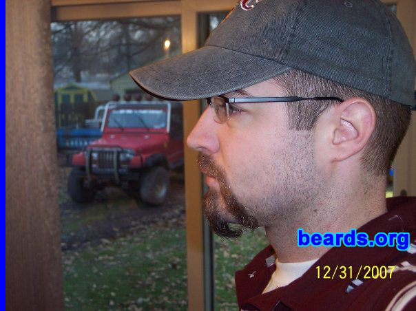 Loren
Bearded since: 1996.  I am a dedicated, permanent beard grower.

Comments:
I grow a beard because I like it and it grows so fast that it is a pain to try to be clean shaven!

How do I feel about my beard? I love my beard and I OFTEN mix it up with different styles.  Since 1999 I have probably only completely shaved clean two or three times.  And then I would grow my beard back in a week!
Keywords: chin_strip horseshoe