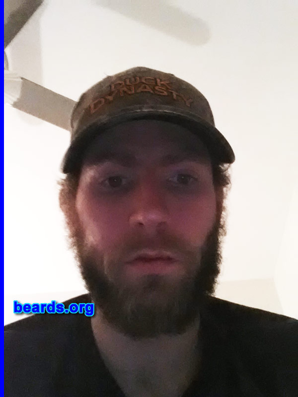 Matthew M.
Bearded since: August 2013. I am an experimental beard grower.

Comments:
Why did I grow my beard? Warmth.

How do I feel about my beard? Great.
Keywords: full_beard