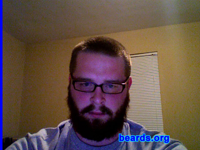 Ryan
Bearded since: 2006.  I am a dedicated, permanent beard grower.

Comments:
My dad has always had a beard and I always thought it was really awesome. So when I became of age to start growing mine out, I did it.

How do I feel about my beard?  I feel that for my age it's pretty good. I have not seen many better in my age group, but it still needs work.  It's not as full as I would like it to be, but it's getting there.
Keywords: full_beard