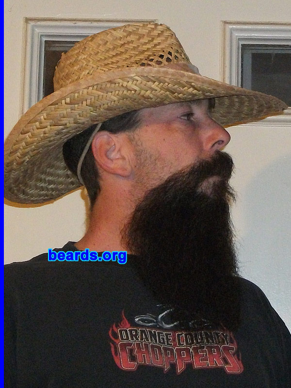 Rob
Bearded since: 2008.  I am a dedicated, permanent beard grower.

Comments:
I grew my beard for my wife.

How do I feel about my beard? I find it to be useful on many occasions, most of which are unmentionable!
Keywords: goatee_mustache