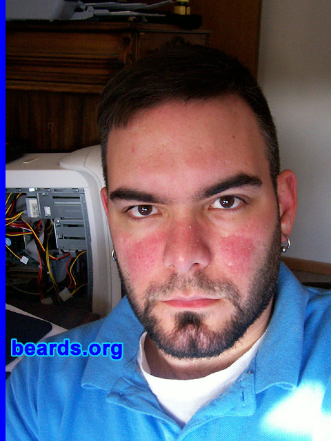 Samuel
Bearded since: 2004.  I am an occasional or seasonal beard grower.

Comments:
I grew it out in the summer of 2004 while I worked for the Kentucky Department of Corrections.  I loved it.  I ended up shaving it off because of certain standards.  I have just recently decided to let it grow back and see how it develops.

When I had it full grown, I loved it.  That's why I am growing it back.
Keywords: full_beard