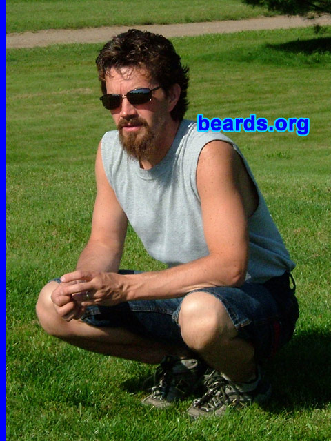 Todd
Bearded since: 1988.  I am a dedicated, permanent beard grower.

Comments:
I grew my beard because it's manly!

I like it!
Keywords: goatee_mustache