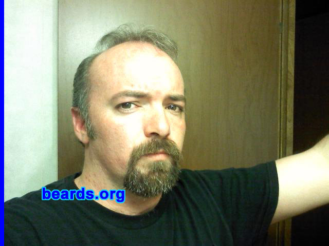 Tom
Bearded since: 1994.  I am a dedicated, permanent beard grower.

Comments:
I grew my beard because I always liked beards.

How do I feel about my beard? I like it longer and fuller, but everyone else complains.  I'm gonna let it all grow next time!
Keywords: goatee_mustache