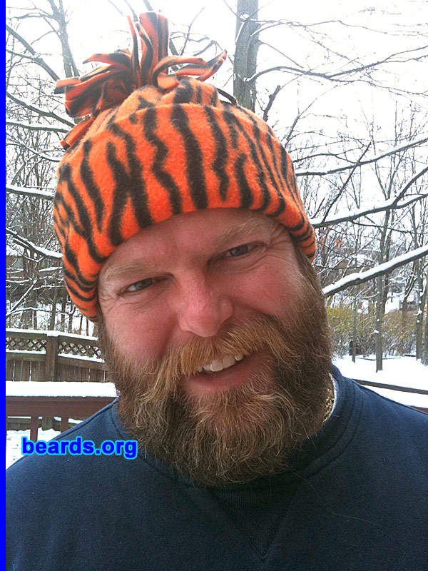 Todd D.
Bearded since: 2010. I am a dedicated, permanent beard grower.

Comments:
Why do I grow a beard? Because it was and is meant to be. I guess. I feel weird without it!

How do I feel about my beard? It's not big enough!
Keywords: full_beard