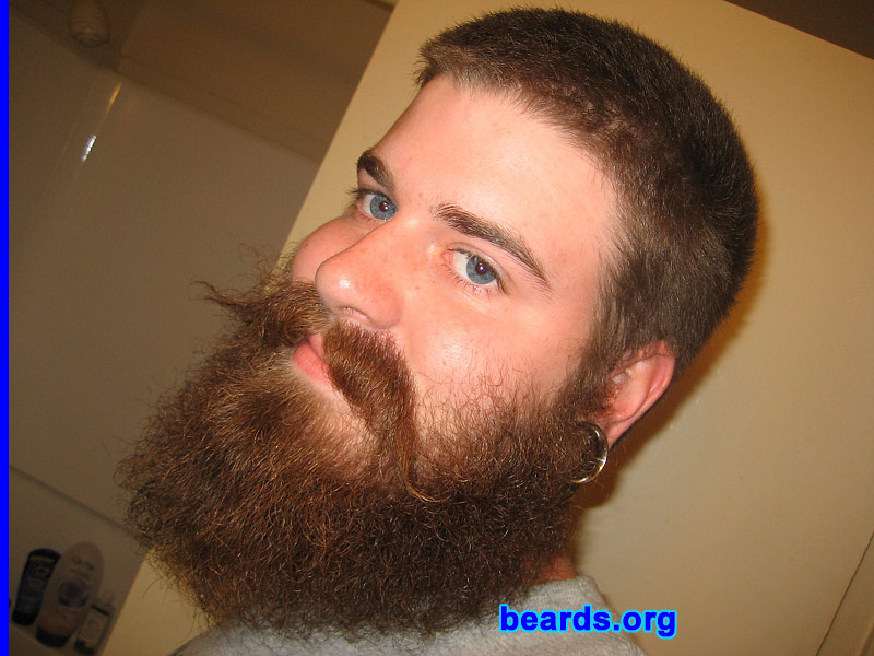 Brandon
Bearded since: 1999.  I am a dedicated, permanent beard grower.

Comments:
I grew my beard because I feel naked without it...

How do I feel about my beard?  Well, if I didn't like it, surely I would shave.   :)
Keywords: full_beard