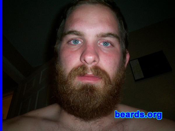Branden
Bearded since: 2005.  I am a dedicated, permanent beard grower.

Comments:
I grew my beard to encourage others to be true to their manly selves.

How do I feel about my beard?  Could be thicker.  But after about three months, it is very pleasing.
Keywords: full_beard