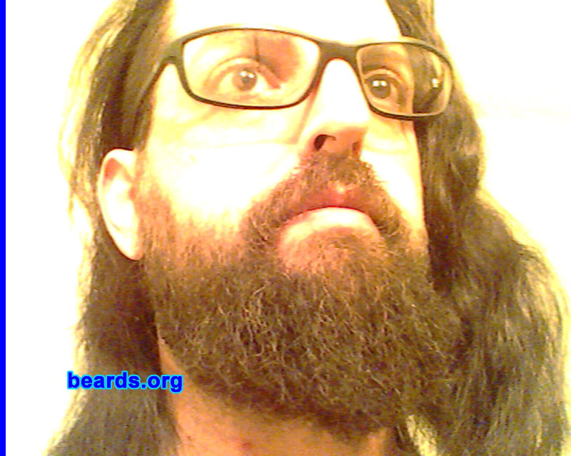 Brad T.
I have been bearded, off and on, since age fifteen.  I am now a dedicated, permanent beard grower.

Comments:
I grew my beard because beards are awesome! Do you really need another reason?

How do I feel about my beard?  Love it.  I haven't been completely clean shaven in over five years.
Keywords: full_beard