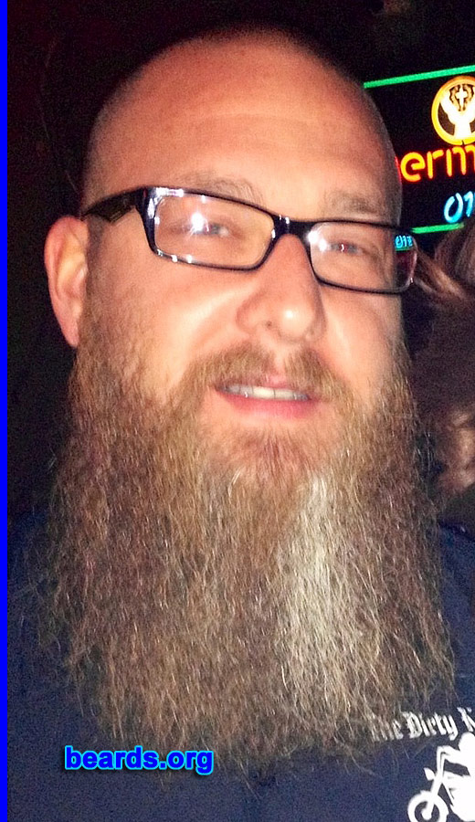 Bobby B.
Bearded since: 2012. I am an experimental beard grower.

Comments:
Why did I grow my beard? I can.  Therefore I shall.

How do I feel about my beard? Love it!
Keywords: full_beard