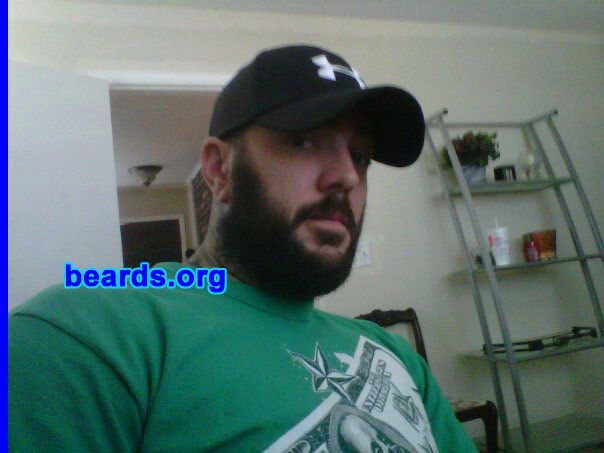 Cory
Bearded since: 2011. I am a dedicated, permanent beard grower.

Comments:
I grew my beard first and foremost because I hate shaving and second because I have always had a profound admiration of big, full beards. I think a big, bushy beard commands respect and beards represent freedom...

How do I feel about my beard? I enjoy it and can't wait for it to grow bigger and longer.
Keywords: full_beard