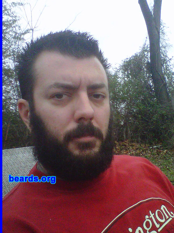 Cory
Bearded since: 2011. I am a dedicated, permanent beard grower.

Comments:
I grew my beard first and foremost because I hate shaving and second because I have always had a profound admiration of big, full beards. I think a big, bushy beard commands respect and beards represent freedom...

How do I feel about my beard? I enjoy it and can't wait for it to grow bigger and longer.
Keywords: full_beard