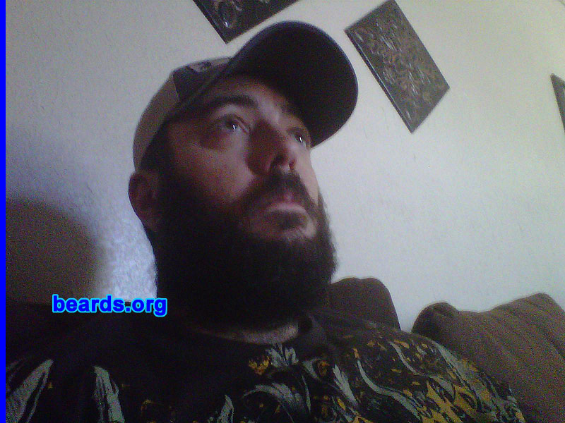 Cory
Bearded since: 2011. I am a dedicated, permanent beard grower.

Comments:
I grew my beard first and foremost because I hate shaving and second because I have always had a profound admiration of big, full beards. I think a big, bushy beard commands respect and beards represent freedom...

How do I feel about my beard? I enjoy it and can't wait for it to grow bigger and longer.
Keywords: full_beard