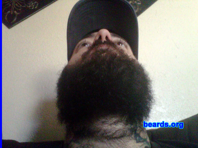 Cory
Bearded since: 2011. I am a dedicated, permanent beard grower.

Comments:
I grew my beard first and foremost because I hate shaving and second because I have always had a profound admiration of big, full beards. I think a big, bushy beard commands respect and beards represent freedom...

How do I feel about my beard? I enjoy it and can't wait for it to grow bigger and longer.
Keywords: full_beard