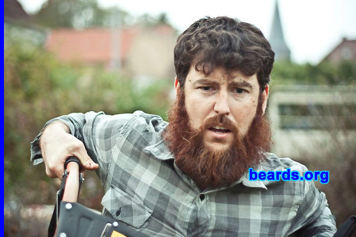 Eric T.
Bearded since: 2003. I am a dedicated, permanent beard grower.

Comments:
I grew my beard because I left the Army.

How do I feel about my beard? God, I love it!
Keywords: full_beard
