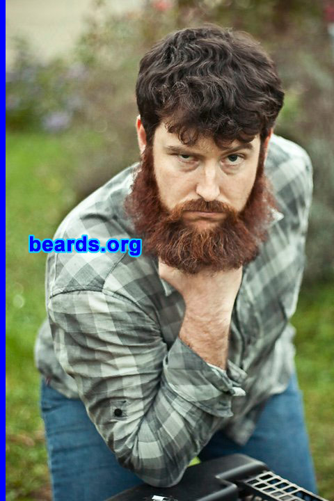 Eric T.
Bearded since: 2003. I am a dedicated, permanent beard grower.

Comments:
I grew my beard because I left the Army.

How do I feel about my beard? God, I love it!
Keywords: full_beard