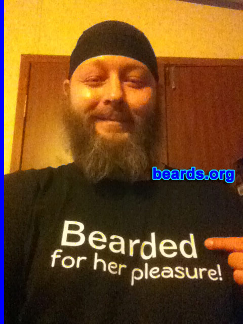 Paul D. N.
Bearded since: 2002. I am a dedicated, permanent beard grower.

Comments:
Why did I grow my beard? Primarily for religious reasons, but also to experience all that manhood offers.

How do I feel about my beard? I am disappointed at how slow it gains length. However, I love having a bearded face and would never shave my face again for any reason.
Keywords: full_beard