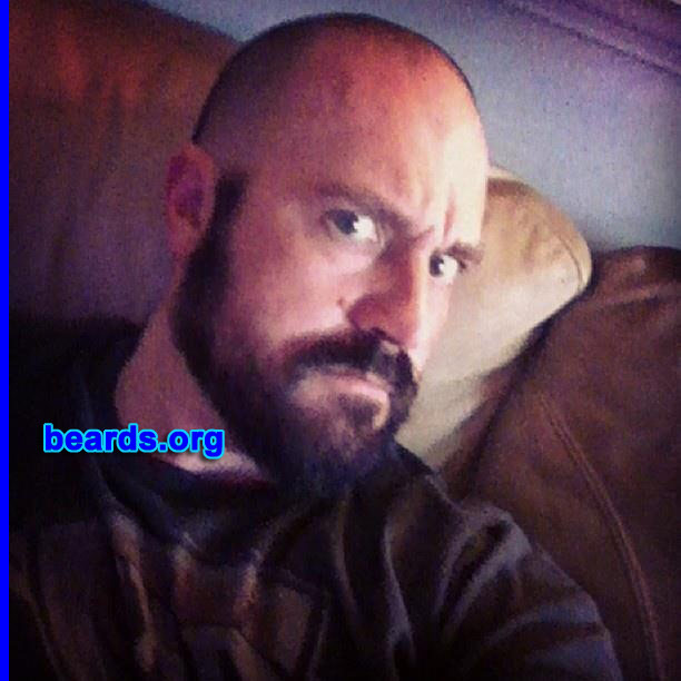 Sean
Bearded since: 2013. I am an experimental beard grower.

Comments:
Why did I grow my beard? I admire beards and the manliness associated with them.

How do I feel about my beard? It's a work in progress. Can't wait to see it in its full glory.
Keywords: full_beard