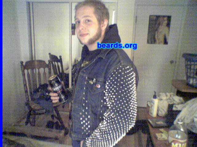 Brandon Helmer
Bearded since: 2000.  I am a dedicated, permanent beard grower.

Comments:
I grew my beard because all the men in my family have beards of one type or another.

How do I feel about my beard?  I love it, especially when it gets longer and the red shows out more.
Keywords: mutton_chops