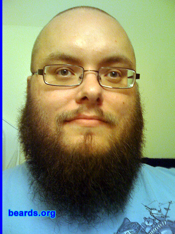 Eric
Bearded since: 2003.  I am a dedicated, permanent beard grower.

Comments:
I grew my beard because I hated shaving and I always liked the looks of them. I think it is a lost art in this day and age.

How do I feel about my beard? I like my beard. I just wish it was a tad fuller as I grow it out length-wise. I also wish I could grow a better, darker mustache.  For many years I went with a Abe Lincoln style of beard because of it. I eventually want to grow it out thick and long enough so I can braid it similar to Gimli in the [i]Lord of the Rings[/i] movies. That was a beard! But after all this time I haven't been able to get it that long or thick, so it may forever stay a dream.
Keywords: full_beard