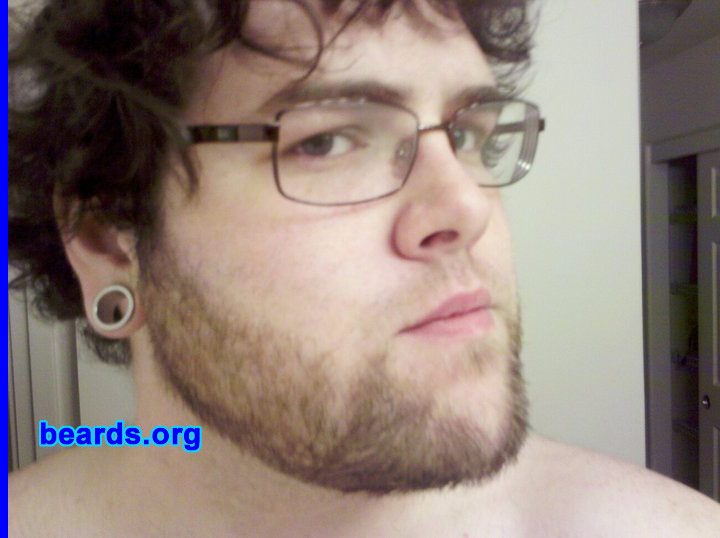 Josh M.
Bearded since: 2002. I am a dedicated, permanent beard grower.

Comments:
Why did I grow my beard? Why wouldn't I grow a beard?

How do I feel about my beard? My beard is my main identifying feature. I'm the guy with the beard.
Keywords: chin_curtain