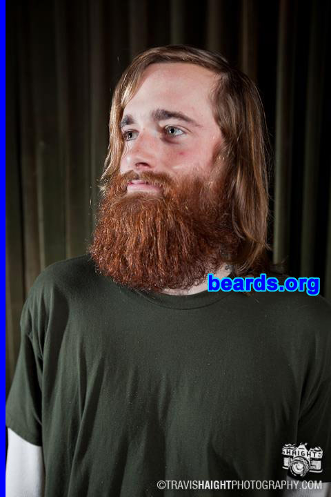 Justin S.
Bearded since: 2010. I am a dedicated, permanent beard grower.

Comments:
I grew my beard because beards are the best.

How do I feel about my beard?  Very thick and red, like the blood of sinners.
Keywords: full_beard
