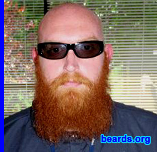 Ken
Bearded since: 2007.  I am a dedicated, permanent beard grower.

Comments:
I grew my beard for a different look. Now I like it so much there is no way I'm shavin' it.

How do I feel about my beard?  I feel pretty good actually. I think it's coming along nicely.
Keywords: full_beard