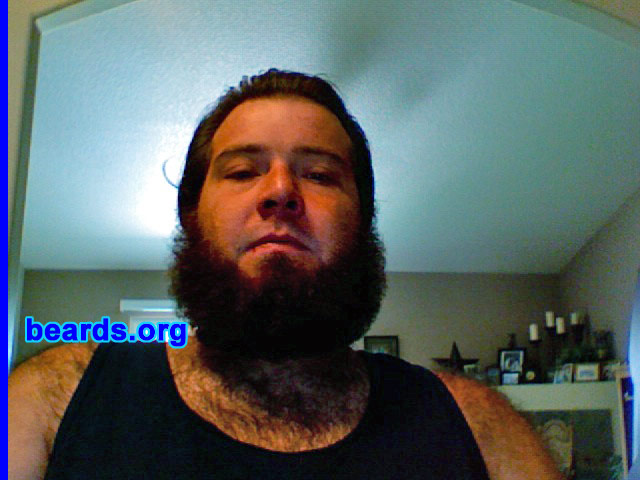 Malachi S.
Bearded since: 2004.  I am a dedicated, permanent beard grower.

Comments:
I grew my beard because I wanted to.  Beards freakin' rock.

How do I feel about my beard?  It is one of the best things that's ever happened to me. I feel like every man should have one.  If they do not have one, then they are not a real man.
Keywords: chin_curtain