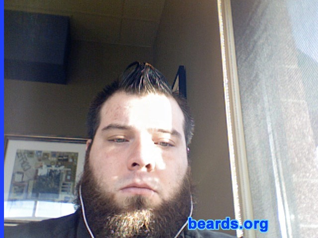 Malachi S.
Bearded since: 2004.  I am a dedicated, permanent beard grower.

Comments:
I grew my beard because I wanted to.  Beards freakin' rock.

How do I feel about my beard?  It is one of the best things that's ever happened to me. I feel like every man should have one.  If they do not have one, then they are not a real man.
Keywords: chin_curtain