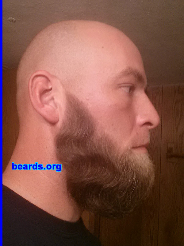 Shawn F.
Bearded since: 1999. I am a dedicated, permanent beard grower.

Comments:
Why did I grow my beard? I have always admired all types of beards and have relatives that have grown some pretty impressive beards. Genetics played a big role in my decision.

How do I feel about my beard? I love it! I think it's fantastic and I wouldn't change a thing.
Keywords: chin_curtain