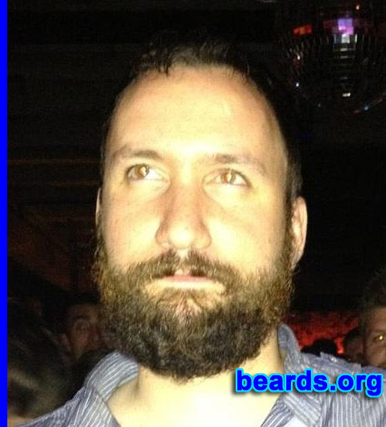 Scott E.
Bearded since: 2008. I am a dedicated, permanent beard grower.

Comments:
Why did I grow my beard? I believe that a man is unable to confidently express himself without a beard. If you are able to grow one....grow it! It's only natural. There isn't a single aspect of my life that hasn't improved after growing my beard.

How do I feel about my beard? I love it. I had a couple of connectivity/density issues early on, but that's no longer an issue. I hope to achieve a bit more extension off the chin.
Keywords: full_beard