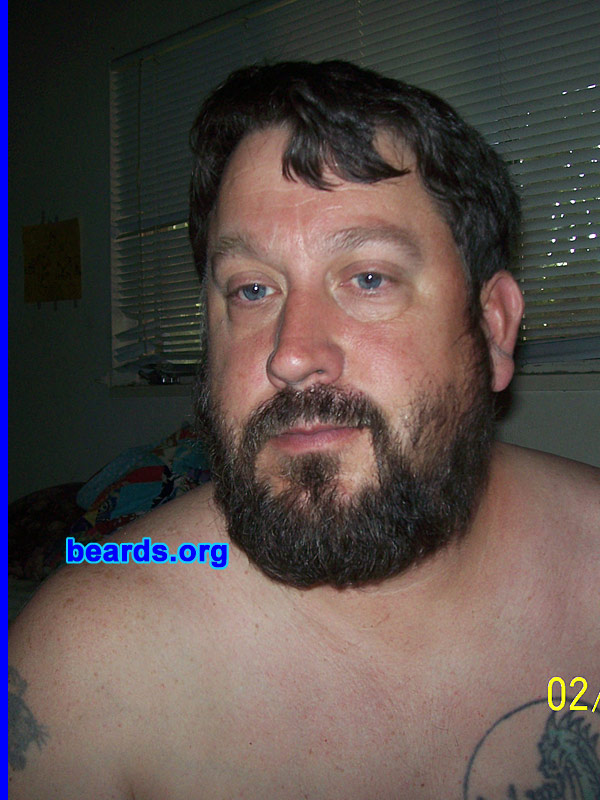 Thomas R.
Bearded since: 2008.  I am a dedicated, permanent beard grower.

Comments:
I was inspired by my uncle at a very young age, and always said that once I was I was able to grow a beard, that I would grow one. After twenty-two years in the US military (no beards allowed) and three years of battling with my wife, I proceeded to start my beard in February 2008.

How do I feel about my beard?  I am excited to see just how long it will grow and how long it takes.
Keywords: full_beard